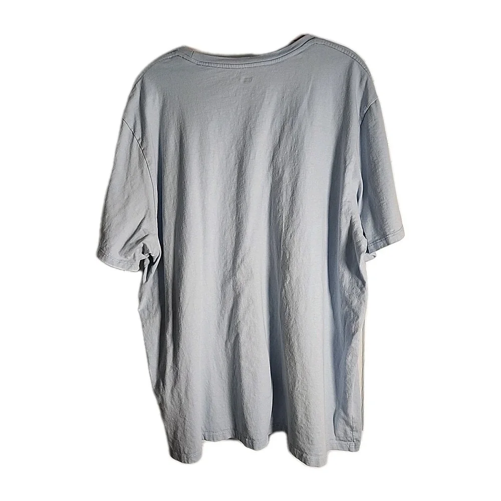 Graphic Levi's Men's 3XL 100% Cotton San Francisco, CA Box Tee Light Blue Retro
